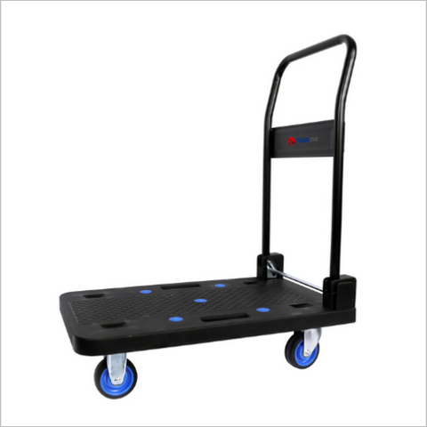 150kg Plastic Folding Platform Trolley