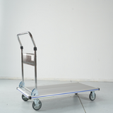 Aluminum Platform Trolley with Foot Brake 300kg