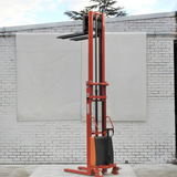 Semi Electric Walkie Stacker Lifter Lifting 3M Capacity 1T